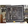 Image 1 : FRAMED OIL ON CANVAS, "CAPTAIN"; SIGNED STASACK '65 (42" X 46")