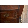 Image 4 : CHIPPENDALE CHERRY SLANT LID DESK W/SCROLLED OGEE BRACKET FEET, CA. 1785, FROM HART LYMAN FAMILY IN 