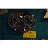 Image 1 : ASSORTED STOPPERS, CRYSTALS & CANDLE HOLDERS (DOES NOT INCLUDE TRAY)