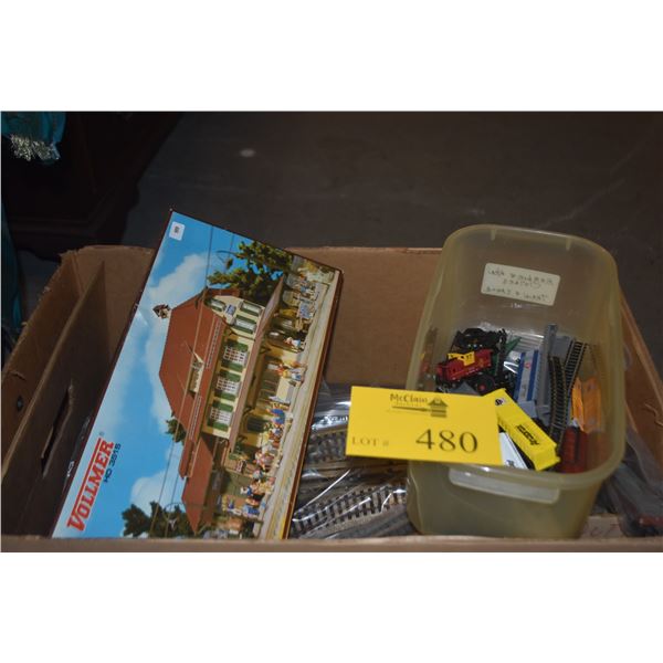 COLLECTION OF TRAINS & TRACK
