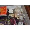 Image 5 : BOX OF MINIATURES (EVERYTHING TO COMPLETE A DIORAMA BOX OF DON BLANDINGS VAGABOND HOUSE