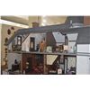 Image 13 : 11 ROOM VICTORIAN DOLLHOUSE: FULLY FURNISHED ON LAZY SUSAN STYLE BASE (BASE: 55 1/2" X 32 1/4")