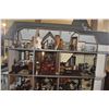 Image 16 : 11 ROOM VICTORIAN DOLLHOUSE: FULLY FURNISHED ON LAZY SUSAN STYLE BASE (BASE: 55 1/2" X 32 1/4")