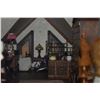 Image 22 : 11 ROOM VICTORIAN DOLLHOUSE: FULLY FURNISHED ON LAZY SUSAN STYLE BASE (BASE: 55 1/2" X 32 1/4")