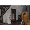 Image 24 : 11 ROOM VICTORIAN DOLLHOUSE: FULLY FURNISHED ON LAZY SUSAN STYLE BASE (BASE: 55 1/2" X 32 1/4")
