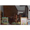Image 27 : 11 ROOM VICTORIAN DOLLHOUSE: FULLY FURNISHED ON LAZY SUSAN STYLE BASE (BASE: 55 1/2" X 32 1/4")