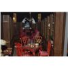 Image 34 : 11 ROOM VICTORIAN DOLLHOUSE: FULLY FURNISHED ON LAZY SUSAN STYLE BASE (BASE: 55 1/2" X 32 1/4")