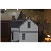 Image 4 : 11 ROOM VICTORIAN DOLLHOUSE: FULLY FURNISHED ON LAZY SUSAN STYLE BASE (BASE: 55 1/2" X 32 1/4")