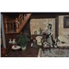 Image 66 : 11 ROOM VICTORIAN DOLLHOUSE: FULLY FURNISHED ON LAZY SUSAN STYLE BASE (BASE: 55 1/2" X 32 1/4")