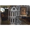 Image 6 : 11 ROOM VICTORIAN DOLLHOUSE: FULLY FURNISHED ON LAZY SUSAN STYLE BASE (BASE: 55 1/2" X 32 1/4")