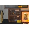 Image 1 : VINTAGE RUSTIC DIORAMA/SHADOW BOX OF A PRIMITIVE CABIN