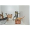 Image 6 : LARGE COLLECTION: ASSORTED WASHROOM/LAUNDRY, IRONING BOARDS, SEWING MACHINES, TUBS, WASH BOARDS, ETC