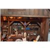 Image 5 : VINTAGE WOODEN DOLLHOUSE DIORAMA FEATURING A RUSTIC STORE (LIGHTED)