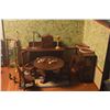 Image 2 : COLLECTION OF MISSION STYLE DOLLHOUSE FURNITURE (2 ROOMS) (MANY SIGNED)