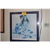Image 1 : FRAMED LIMITED EDITION SERIGRAPH, "LEI ALOHA"; SIGNED LUIGI FUMAGALLI 144/500 (32" X 33")