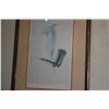 Image 2 : FRAMED ABSTRACT PRINT; SAREK '89 (36" X 26 1/2")