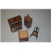 Image 8 : COLLECTION OF DOLLHOUSE FURNITURE (SOME SIGNED)