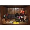 Image 2 : COLLECTION OF ASIAN THEMED DOLLHOUSE FURNITURE (SOME SIGNED)