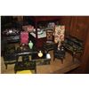 Image 8 : COLLECTION OF ASIAN THEMED DOLLHOUSE FURNITURE (SOME SIGNED)
