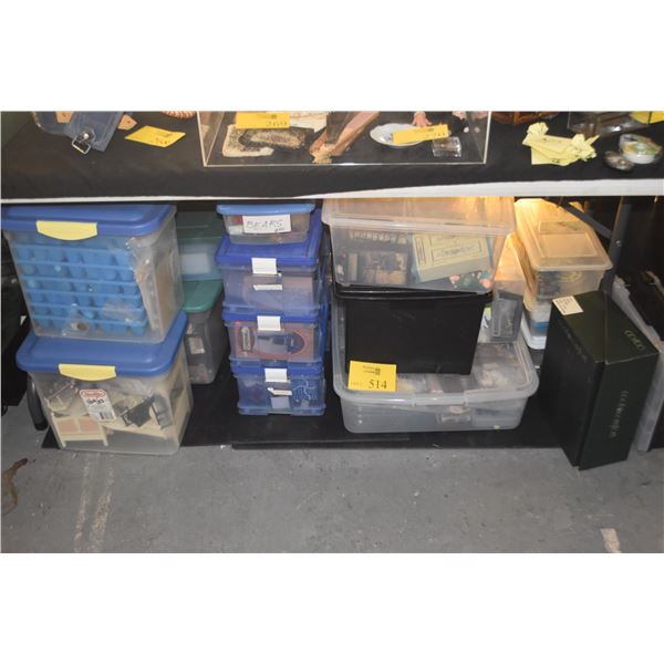 LARGE LOT: ASSORTED DOLLHOUSE FURNITURE & ACCESSORIES (30 BOXES & 1 BAG)