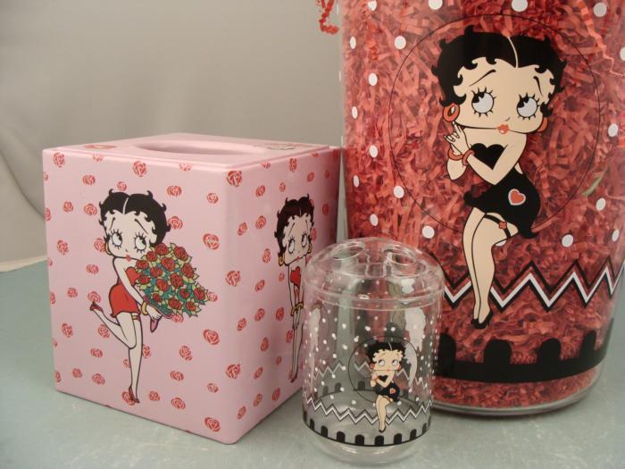 Betty Boop Bathroom Accessories Flower Vase