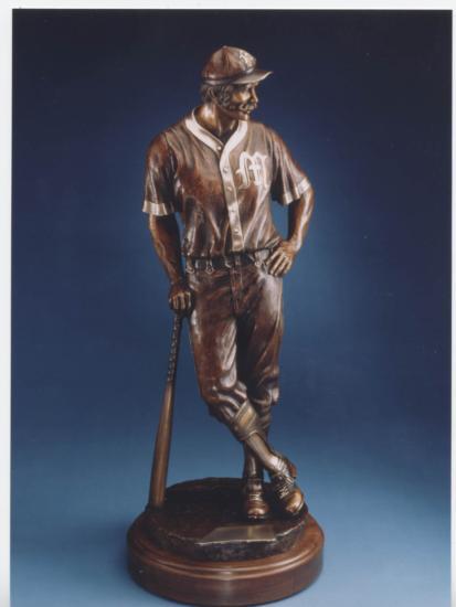 Mighty Casey Casey At The Bat LE Bronze Art Sculpture