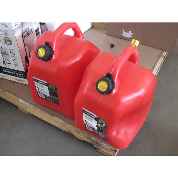 Two 20 Liter Jerry Cans