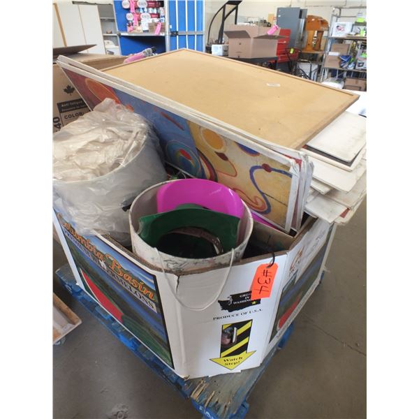 Large Crate Of Jerry Cans