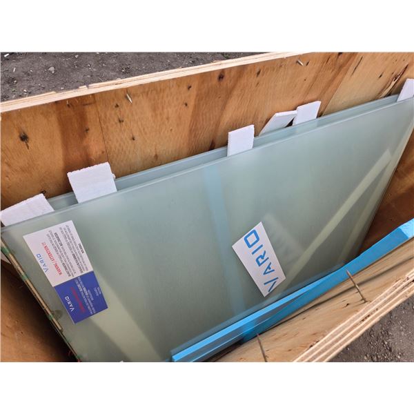 Crate Of Large Pane's Of Glass