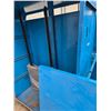 Image 2 : Two Metal Blue Carts On Wheels