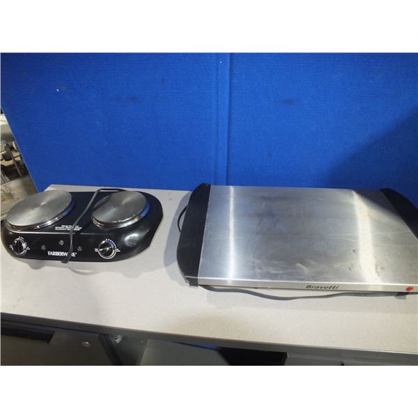 Two Hot Plates & Kitchen Wok