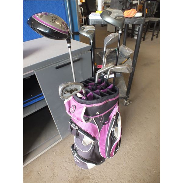Ladies RH Golf Clubs w/ Bag