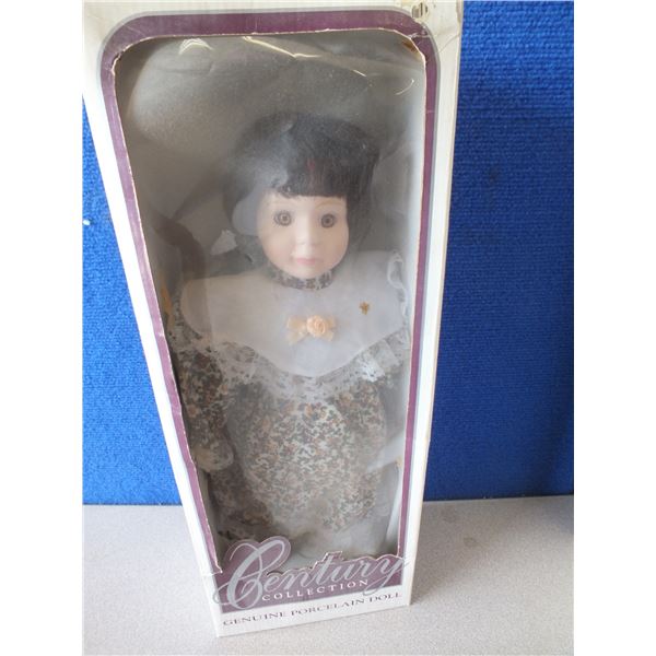 Hand Crafted Collectable Century Collection Genuine Porcelain Doll