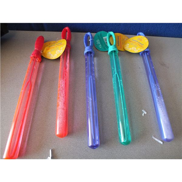 5 Bubble Wands