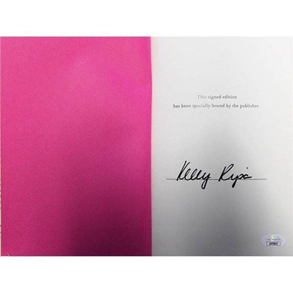 Talk Show Host Kelly Ripa Signed Live Wire 1st Ed Hardcover Book JSA Authenticated