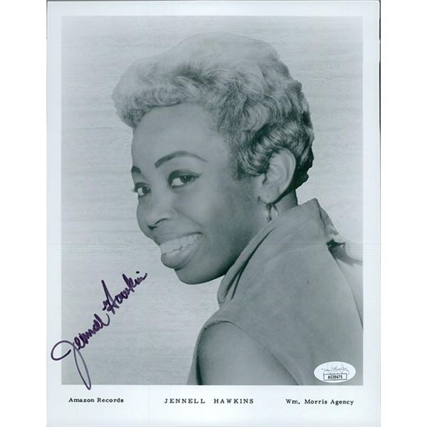 Singer Jennell Hawkins Signed Photo
