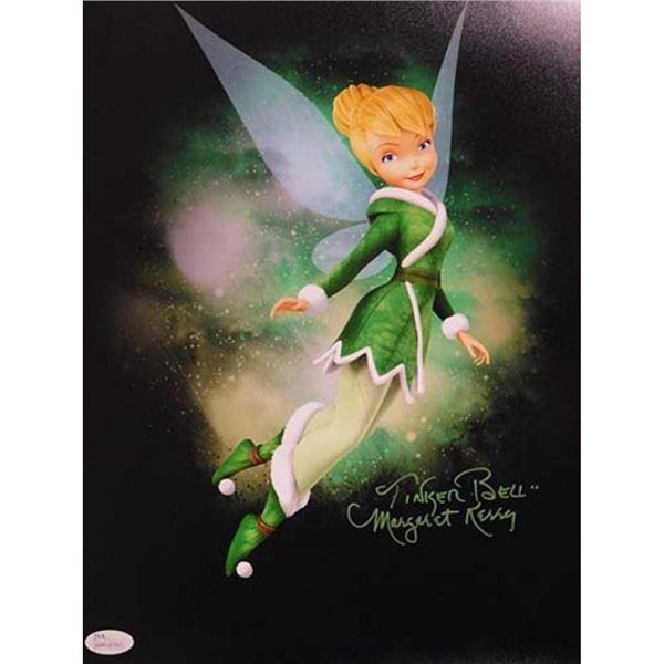 Disney Tinker Bell Margaret Kerry Signed 11x14 Matte Photo JSA Authenticated