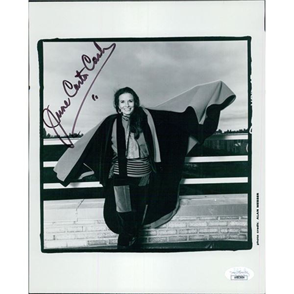 Murder in Coweta County June Carter Cash Signed Photo JSA