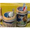 Image 4 : West German Mug with Metal Lid, Three Additional Mugs, and Stir Stick Collection