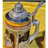 Image 5 : West German Mug with Metal Lid, Three Additional Mugs, and Stir Stick Collection