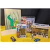 Image 1 : Collection: Hand-Painted TV Animation Cell, Funko Pop Figures, and 1970s Hot Wheel Cars