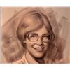 Image 11 : Ceramic Kettle, Glass Mugs, and Signed Portrait