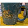 Image 7 : Ceramic Kettle, Glass Mugs, and Signed Portrait