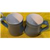 Image 9 : Ceramic Kettle, Glass Mugs, and Signed Portrait