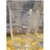 Image 4 : Etched Glassware, Framed Replica Banknote, and Metalwares Set