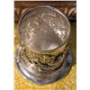 Image 6 : Etched Glassware, Framed Replica Banknote, and Metalwares Set