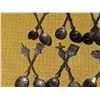 Image 12 : Burkes EP Brass Bowl with Coasters and Assorted Souvenir Spoons