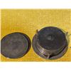 Image 6 : Burkes EP Brass Bowl with Coasters and Assorted Souvenir Spoons