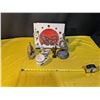 Image 11 : Region Decor Lot Featuring Indigenous Canvas and Middle Eastern Statue