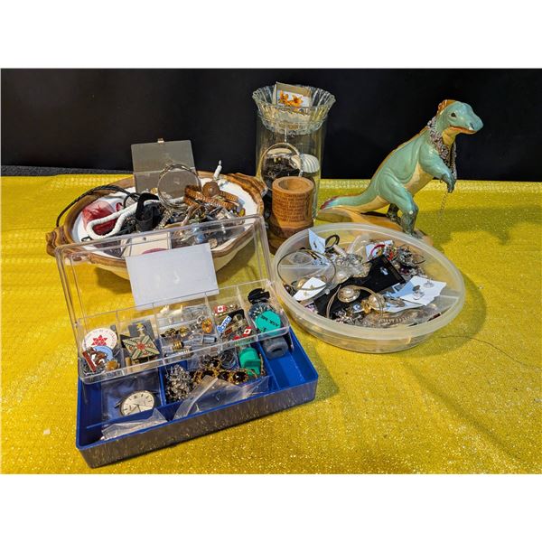 Jewelry, Pins, Trinkets, Figurines, and Holders